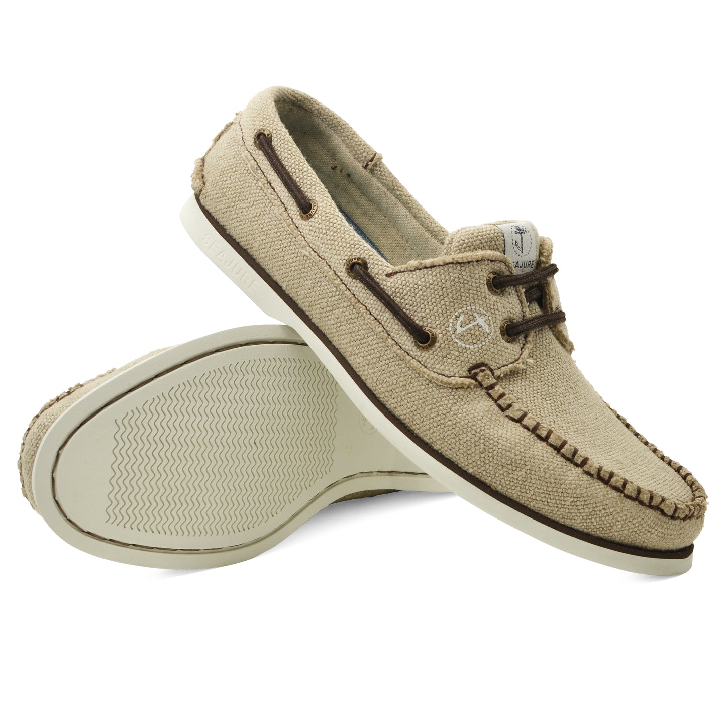 Men Hemp & Vegan Boat Shoe Achmelvich Seajure