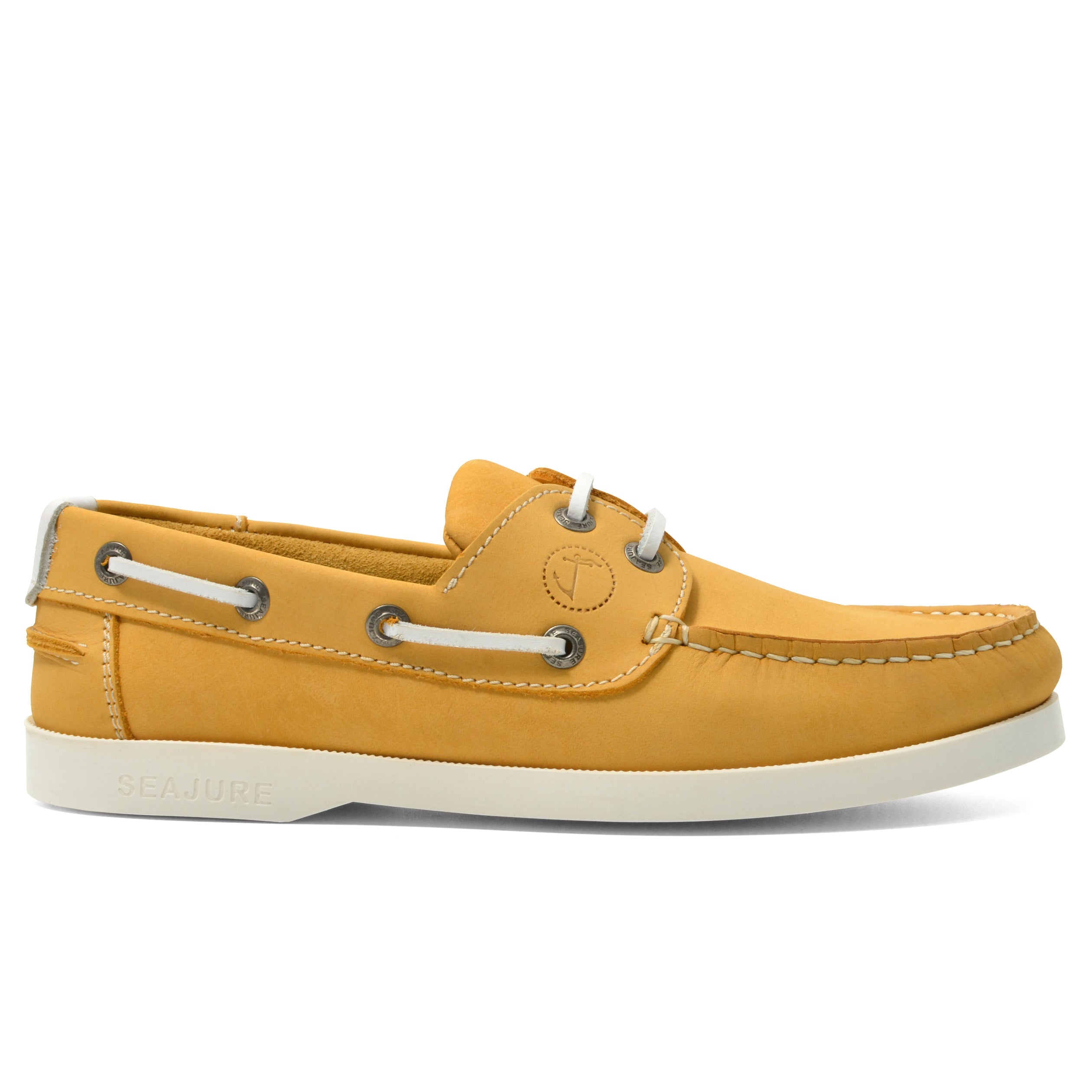 Yellow Women\'s Boat Shoes Women Hemp & Vegan Boat Shoe Saharun Yellow Premium  main image 2