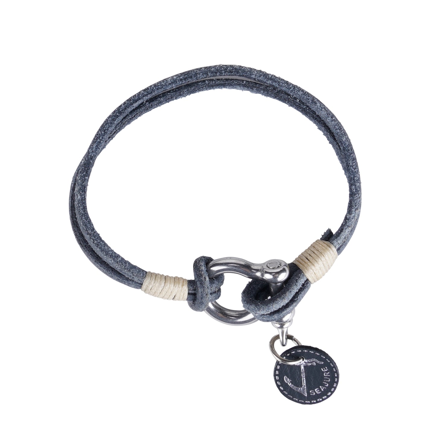 Double Leather Gambier Bracelet Seajure