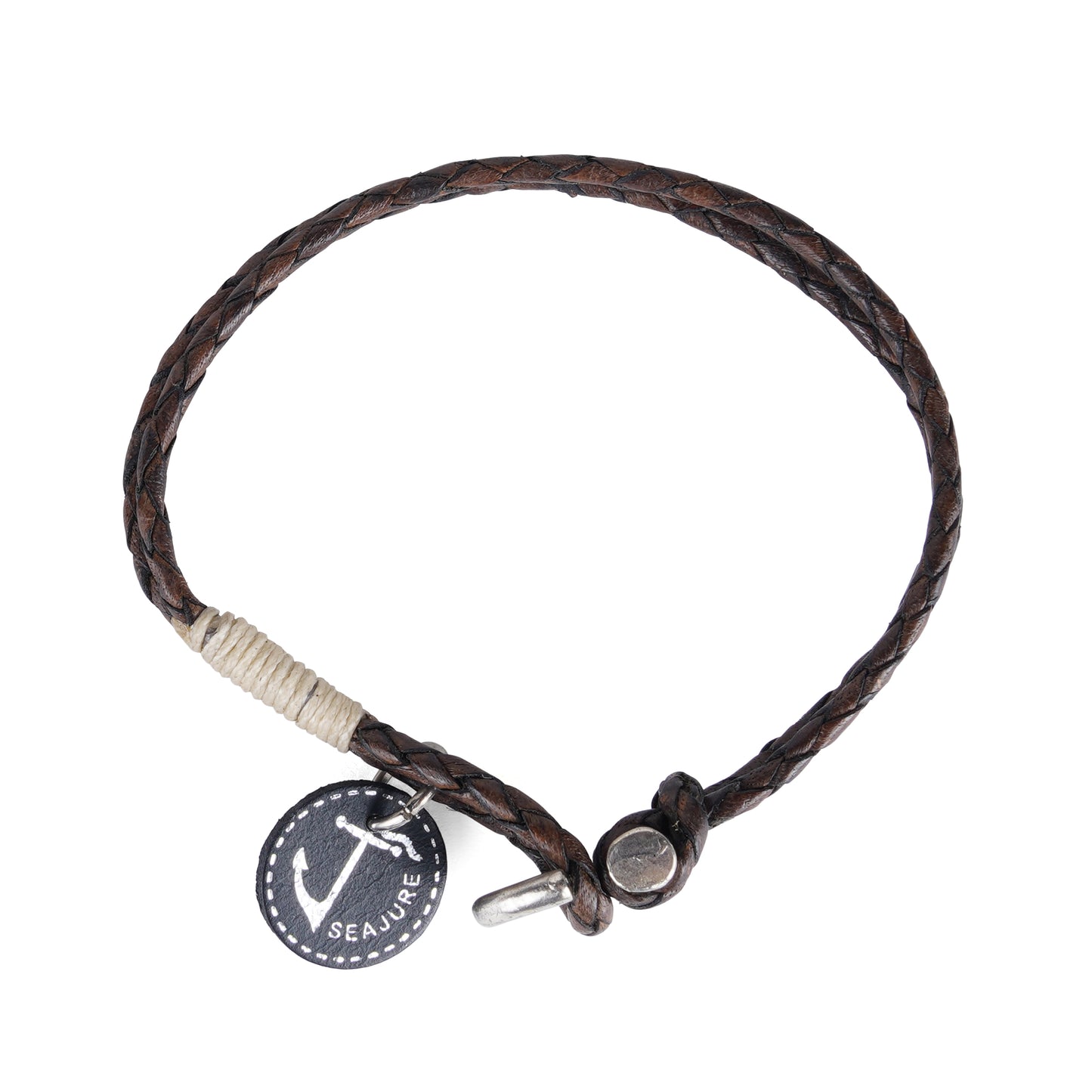 Braided Leather Pitcairn Bracelet Seajure