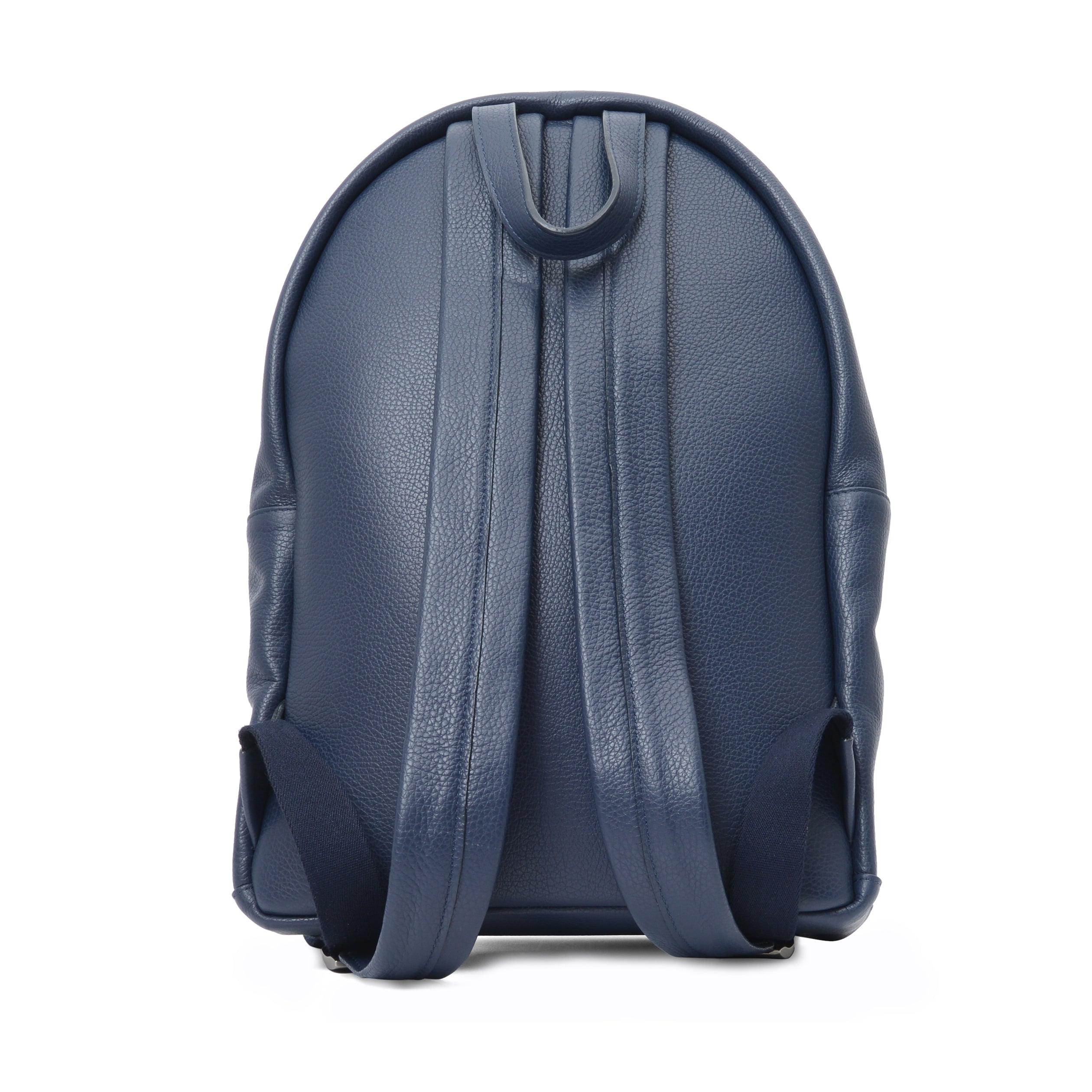 blue leather laptop backpack Backpack Aleutian