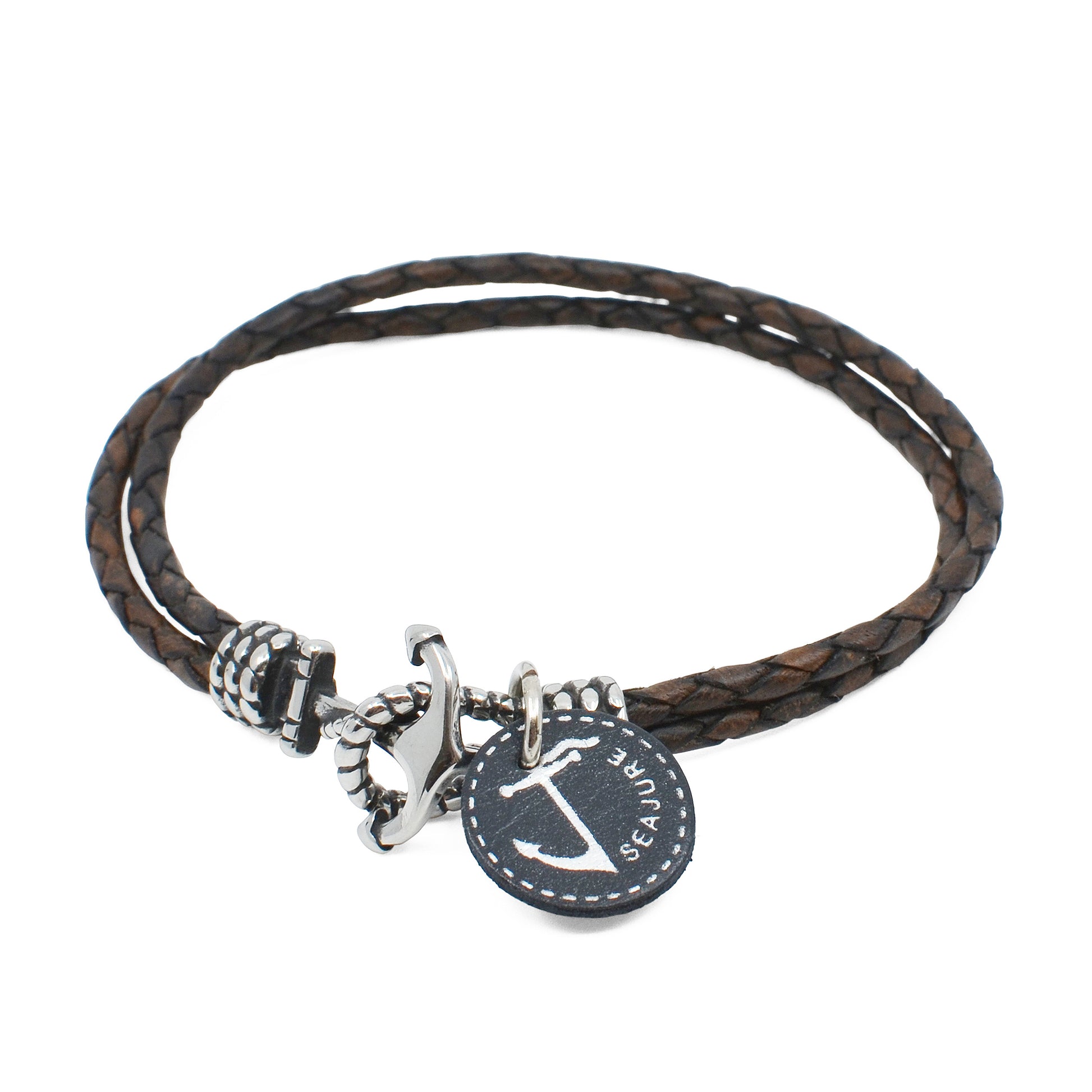 Braided Leather Miyako Bracelet Seajure