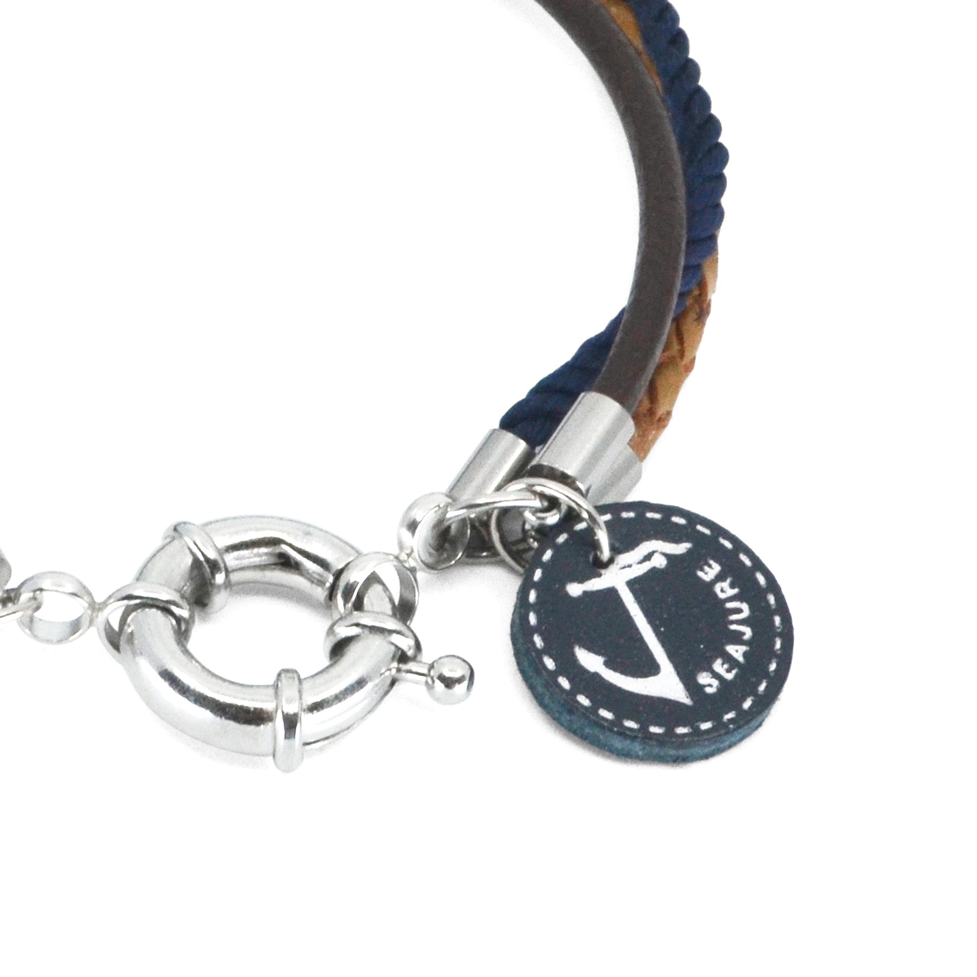 Braided Leather Madeira Bracelet Seajure