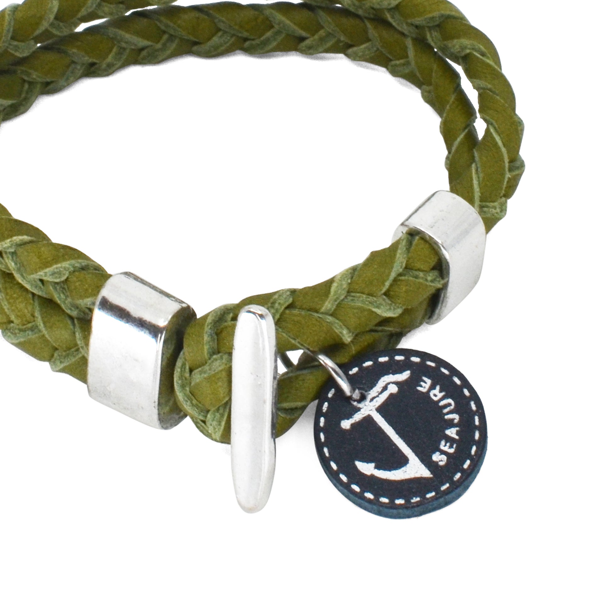 Love Anchor Fashion Woven Bracelet  Leather anchor bracelet, Leather,  Leather bracelet