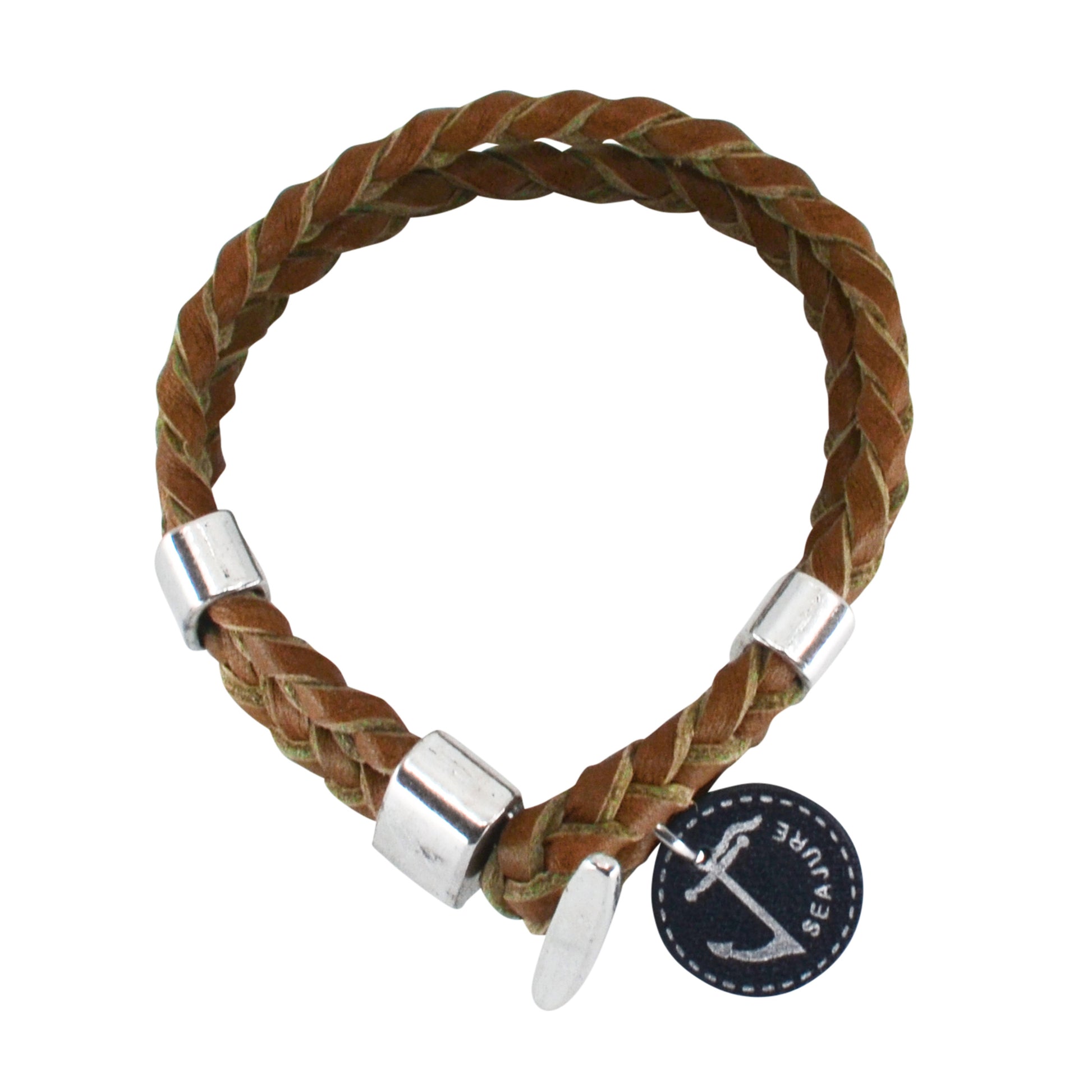 Braided Leather Corfu Bracelet Seajure