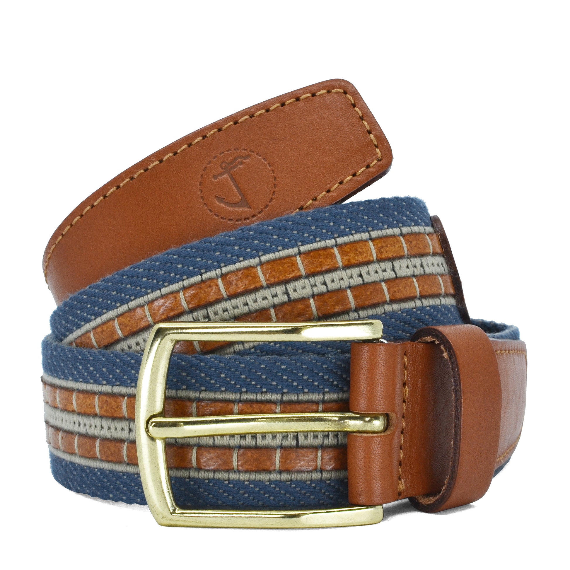 Seajure Canvas and Leather Belt Scotia - Premium Nautical Belts