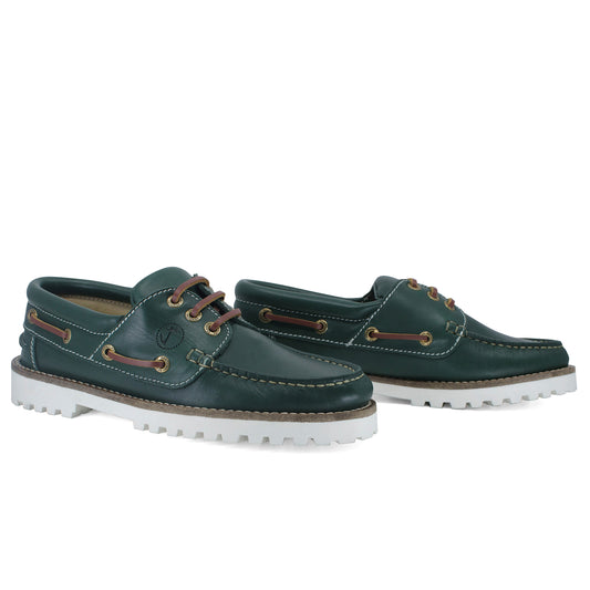 Women Boat Shoe Green Railay Seajure