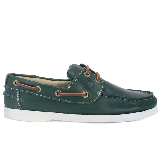 Women Boat Shoe Green Matira Seajure